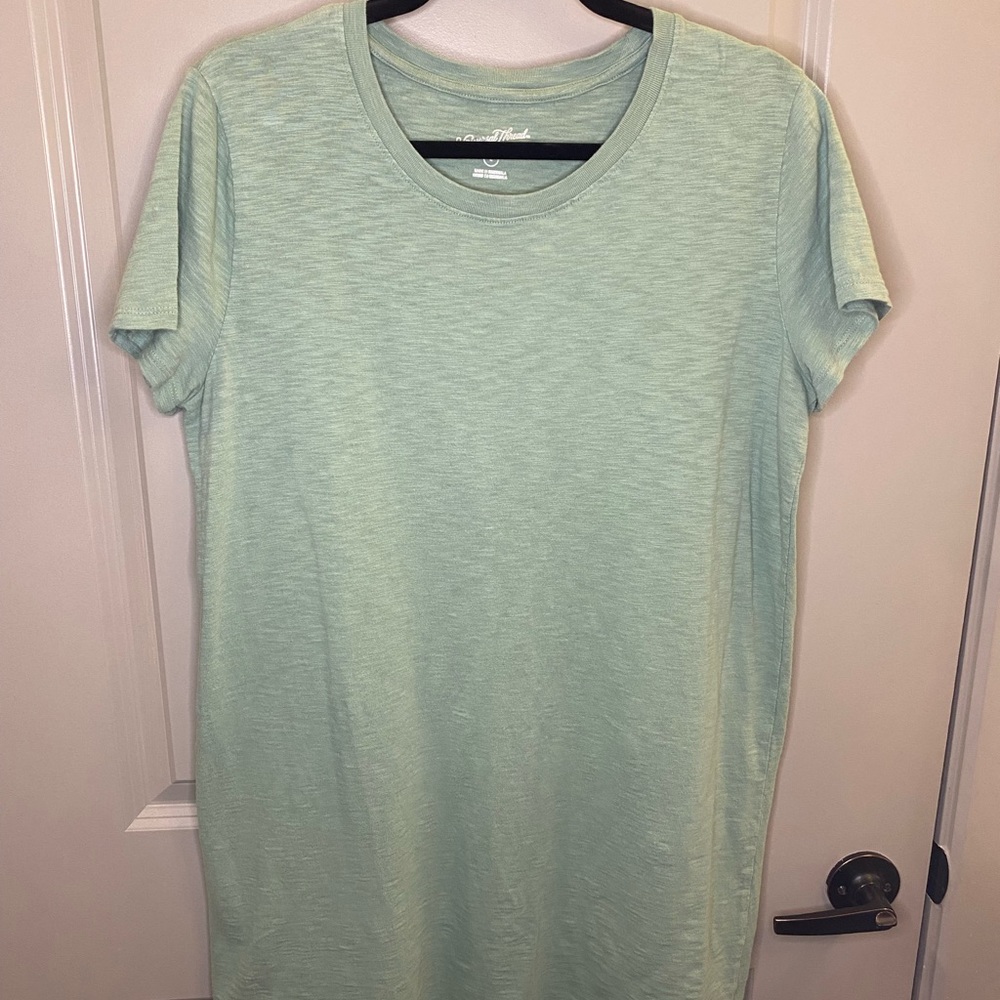 Light green dress